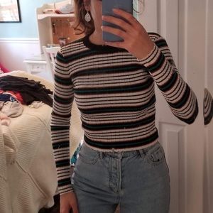 Striped Thermal Long Sleeve